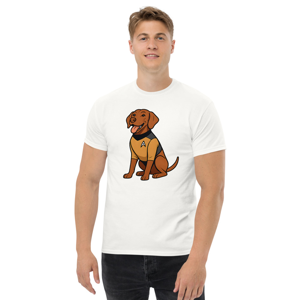 Vizsla in comic star trek style - Image 9
