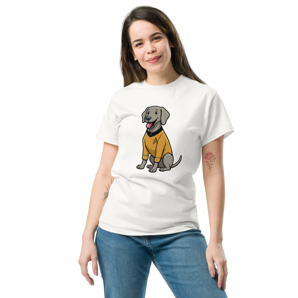 Weimaraner in comic Star Trek style - Image 9
