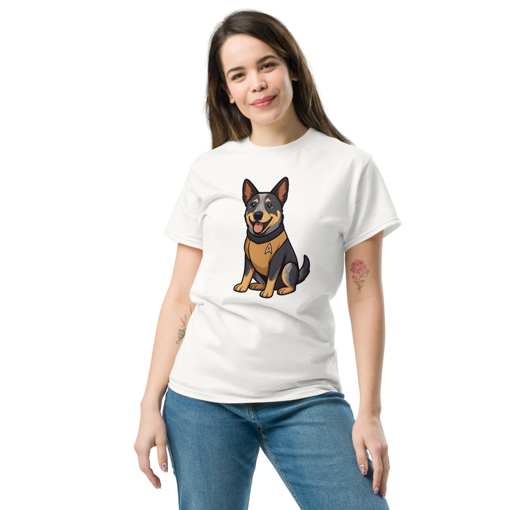 Australian Cattle Dog in comic Star Trek style - Image 8
