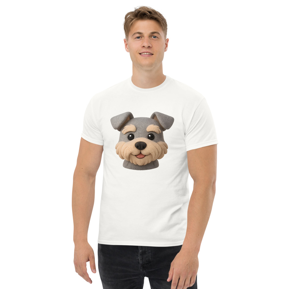 Miniature Schnauzer in plush style with vibrant colors - Image 8