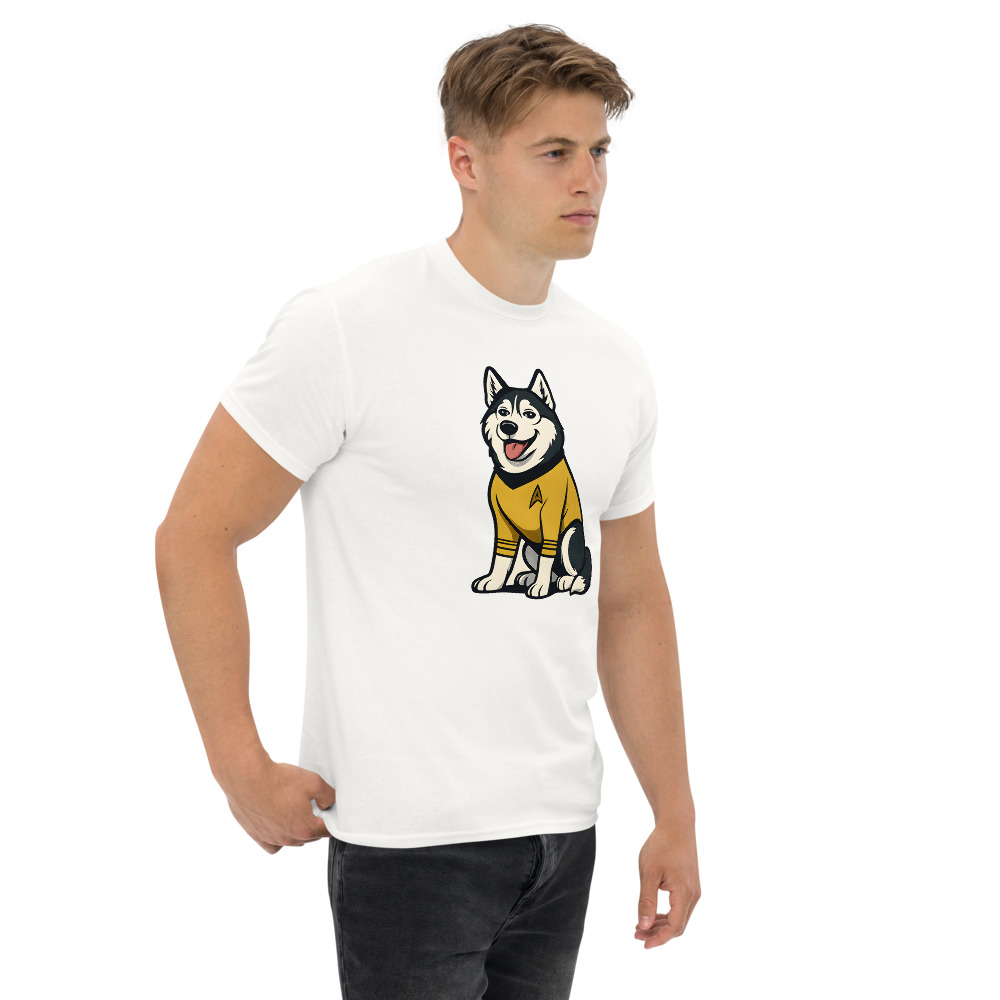 Siberian Husky in comic Star Trek style - Image 8