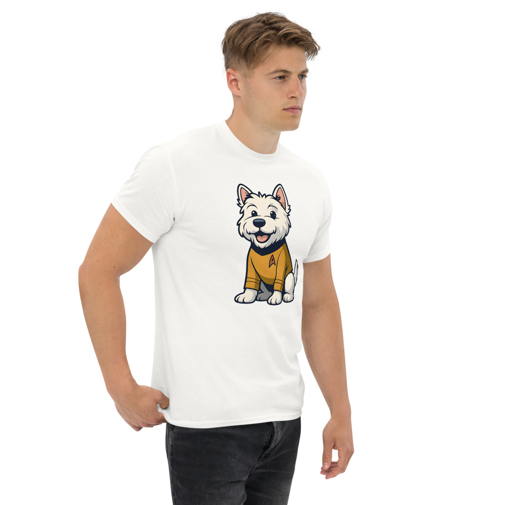 West Highland White Terrier in comic Star Trek style - Image 8