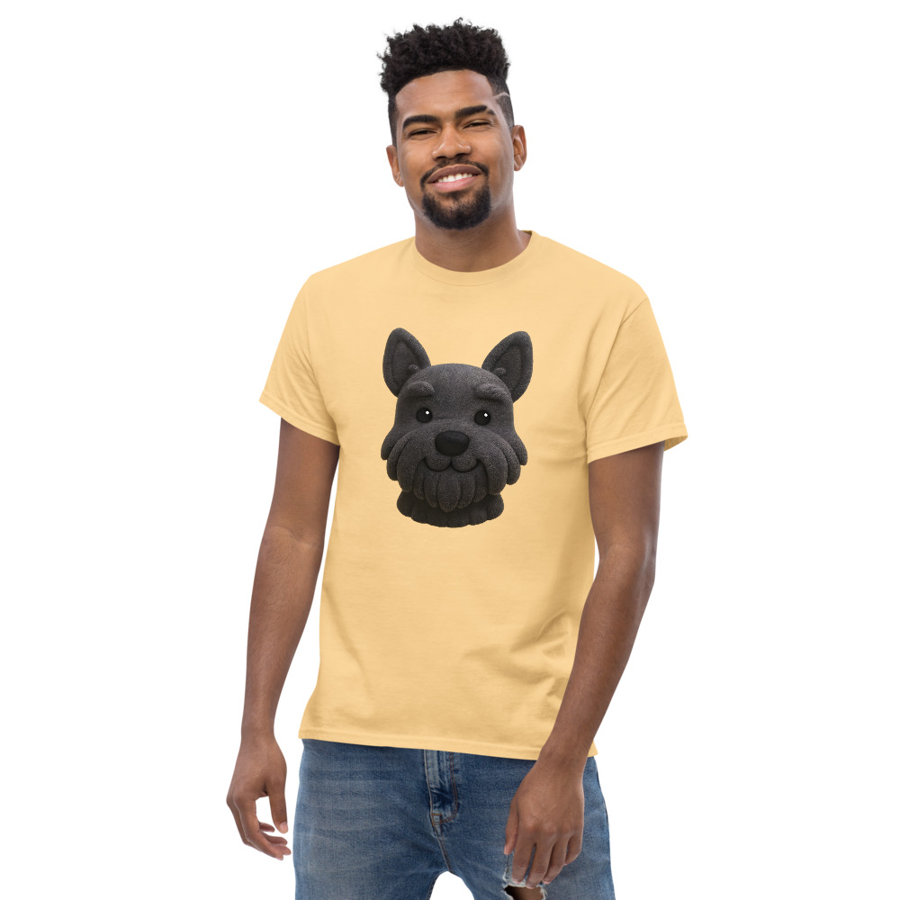 Scottish Terrier in plush style with vibrant colors