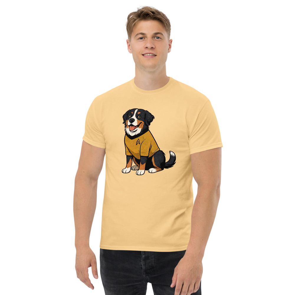 Bernese Mountain Dog in comic Star Trek style - Image 7