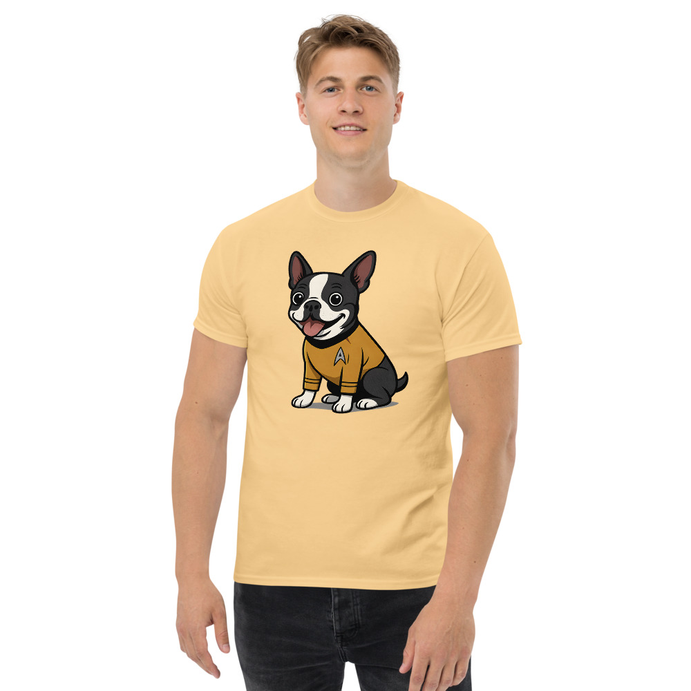 Boston Terrier in comic Star Trek style - Image 3
