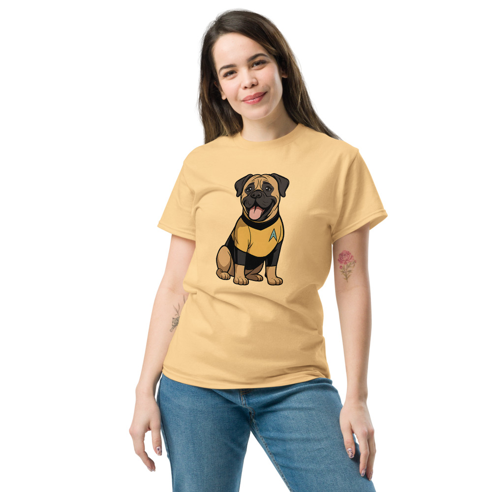 Bullmastiff in comic Star Trek style - Image 7