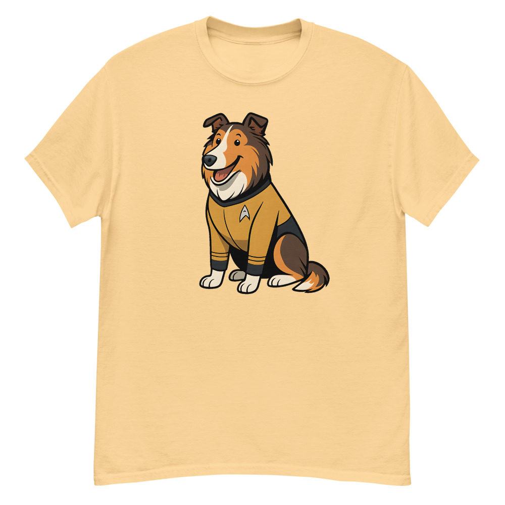 Collie in comic Star Trek style - Image 6