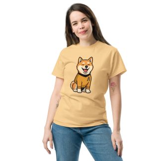 Shiba Inu in comic Star Trek style