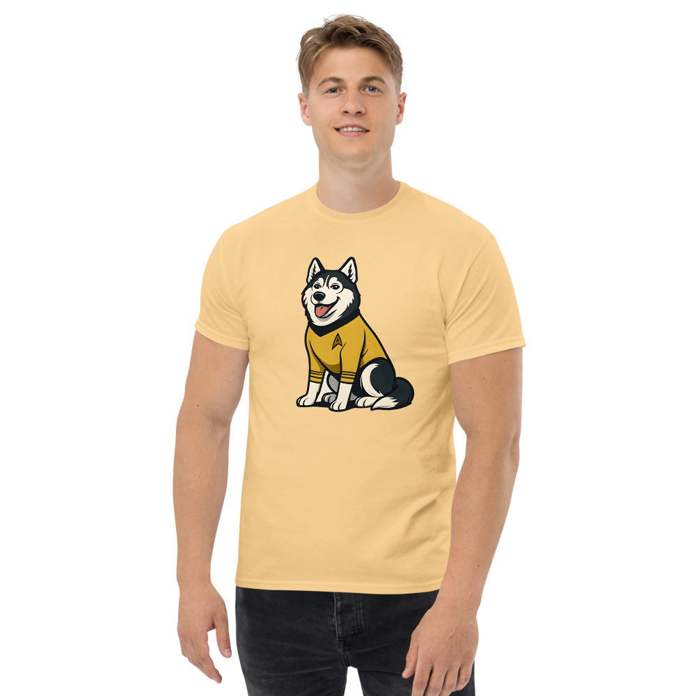 Siberian Husky in comic Star Trek style - Image 3