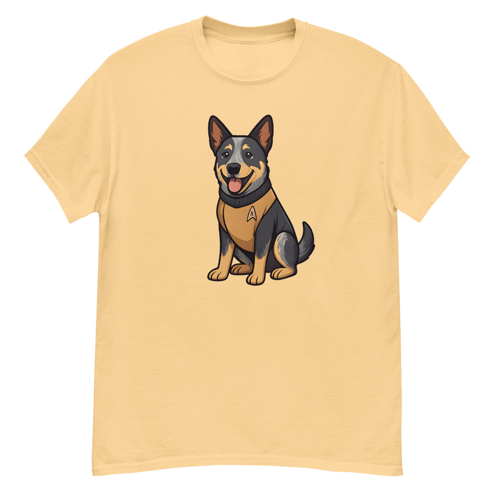 Australian Cattle Dog in comic Star Trek style - Image 5