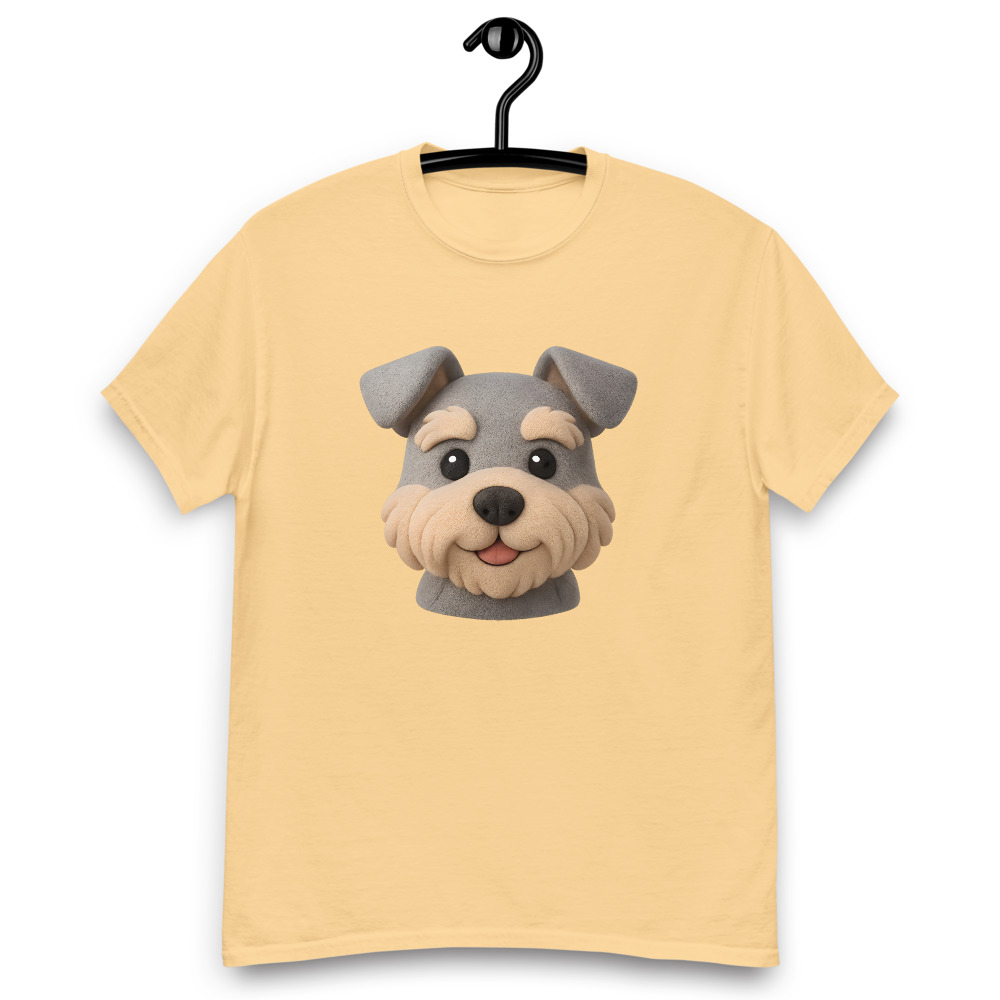 Miniature Schnauzer in plush style with vibrant colors - Image 4